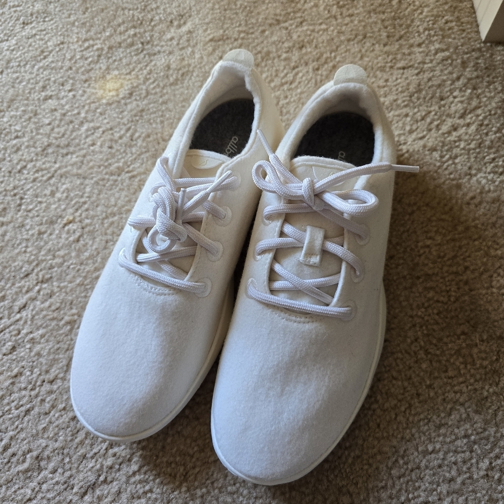 Allbirds White Wool Runners - Picture 3 of 11